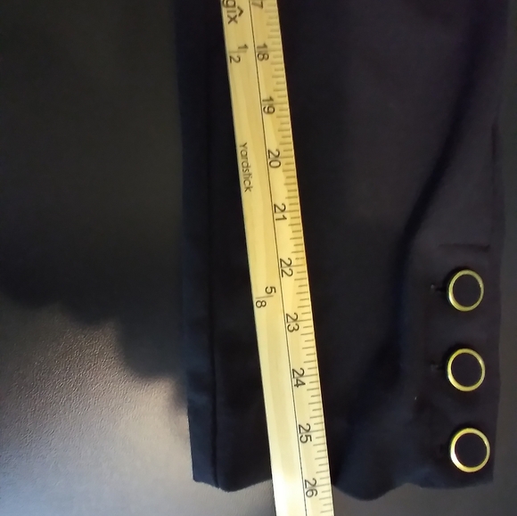 Chicos Black Women's Pull On Stretchy Pants Size Chicos 00 Lagenlook Office Work - Picture 7 of 11